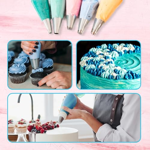 Piping Bags and Tips Set