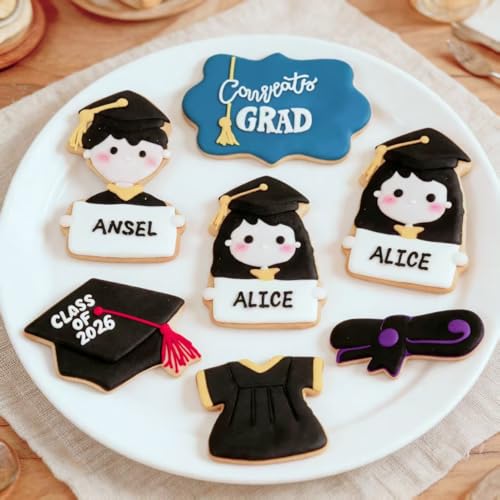 Large Graduation Cookie Cutters