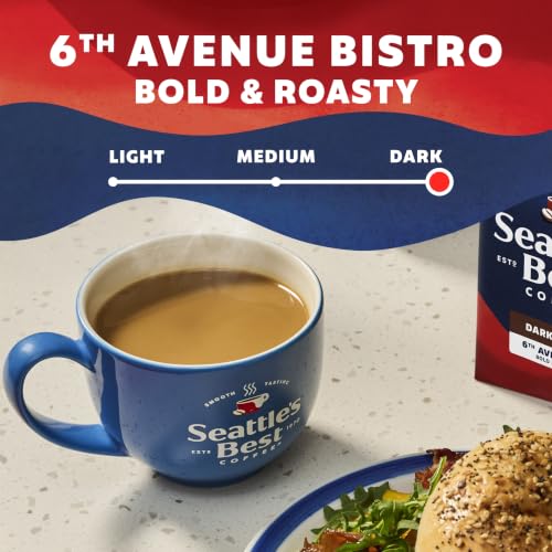 Ground Coffee 6th Ave Bistro Dark Roast (12 Ounce)