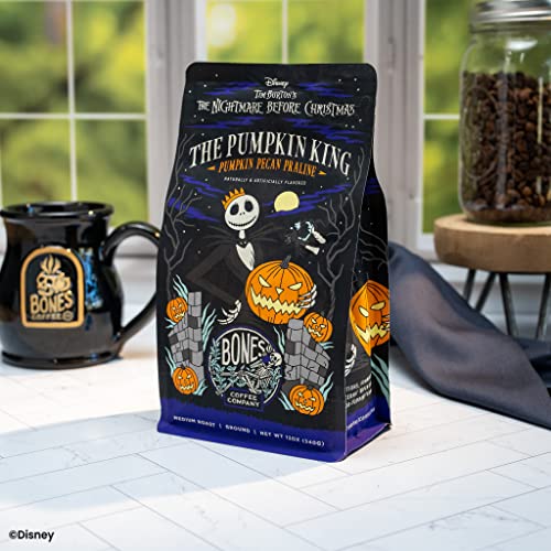 The Nightmare Before Christmas Pumpkin King Flavored Coffee Beans (12 Ounce)