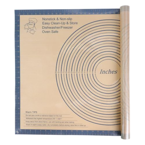 Silicone Pastry Mat 36x24 Inch Baking Mat Nonstick Dough Mat
