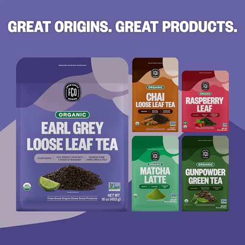 Organic Earl Grey Black Tea (16 Ounce)