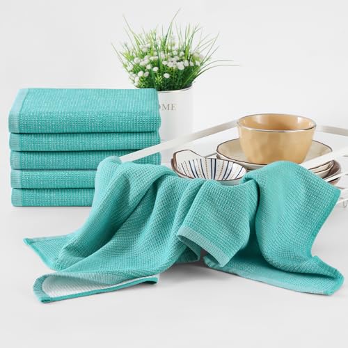 380 GSM Cotton Premium Kitchen Towels 8 Pack (8 Count)