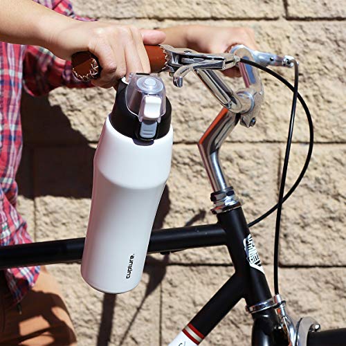 Action Water Bottle Flip Top with Handle