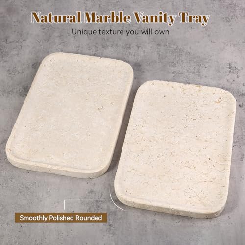 Natural Marble Vanity Tray