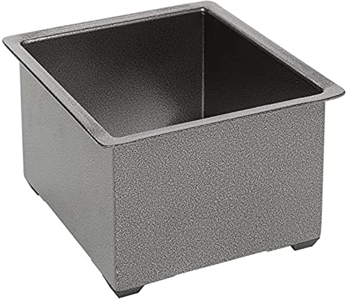 Stainless Steel Espresso Knock Box Holder 6x5.5x4in Commercial