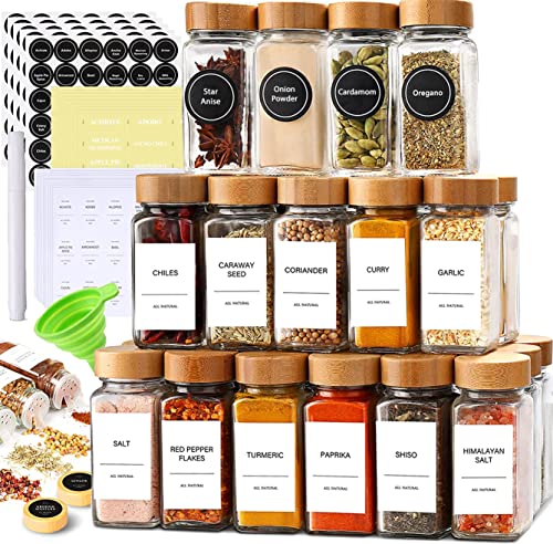 24 Piece Spice Jars Set by Le'raze