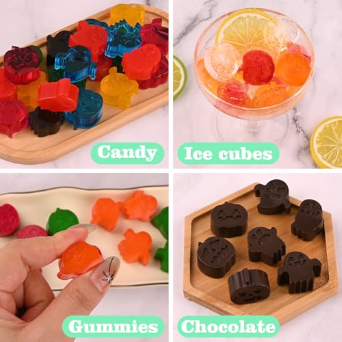 Halloween Candy Chocolate Mold Silicone Ice Cubes Molds