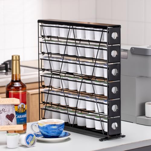6 Tier Coffee Pod Holder for K Cup (6 Count)