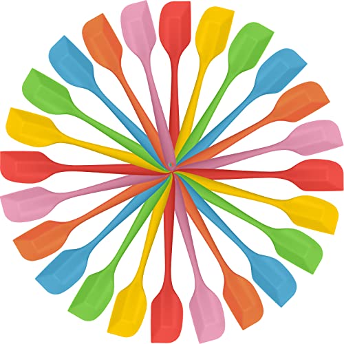 24 Pcs Mini Silicone Spatulas Bulk