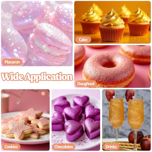 Edible Glitter for Drinks Cakes