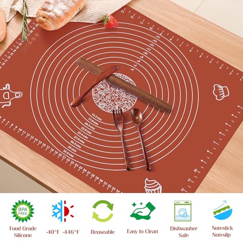 6PCS Silicone Baking Mat Set