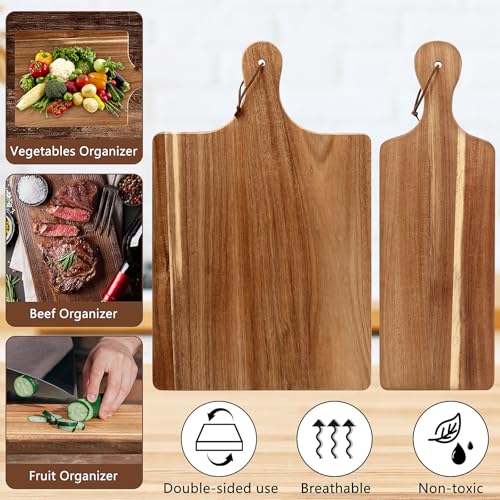 12 Pack Acacia Wood Cutting Board (12 Count)