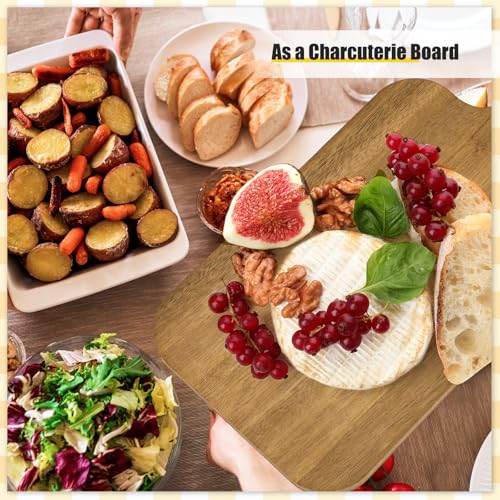6 Pcs Thick Wood Cutting Boards 15 Inch for Laser Engraving (6 Count)