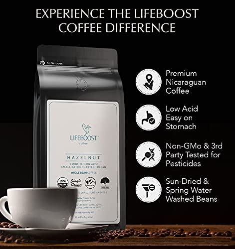Hazelnut Whole Bean Coffee (12 Ounce)