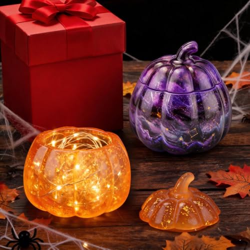 Resin Pumpkin Jar Mold