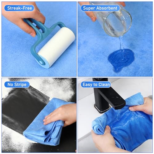 3 Pcs Extra Large Microfiber Cleaning Cloth (3 Count)