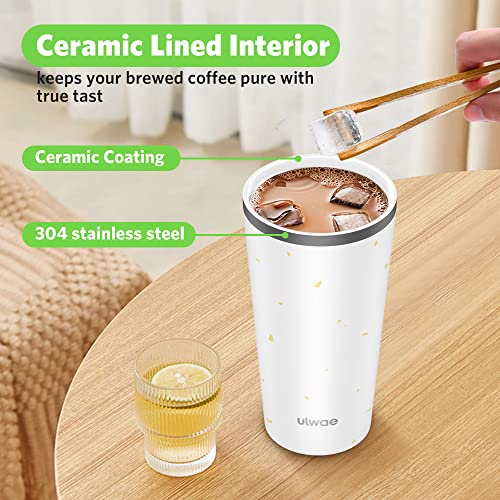 Insulated Coffee Mug with Ceramic Coating