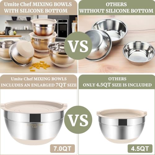 Mixing Bowls with Airtight Lids