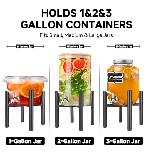 Adjustable Drink Dispenser Stand