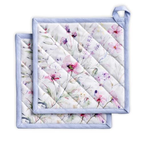 Pot Holders 100% Cotton Potholders (2 Count)