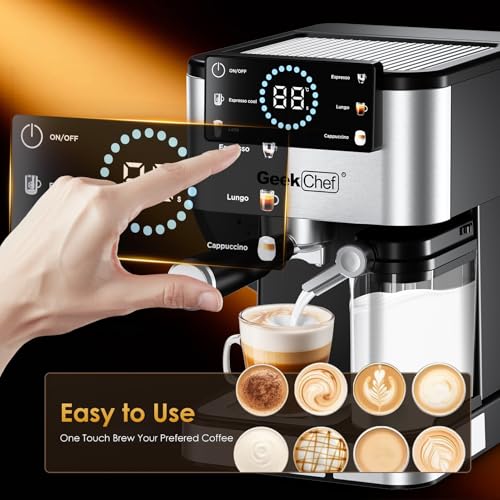 Espresso Machine with Milk Frother
