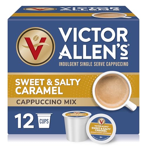 Sweet and Salty Caramel Flavored Cappuccino (12 Count)