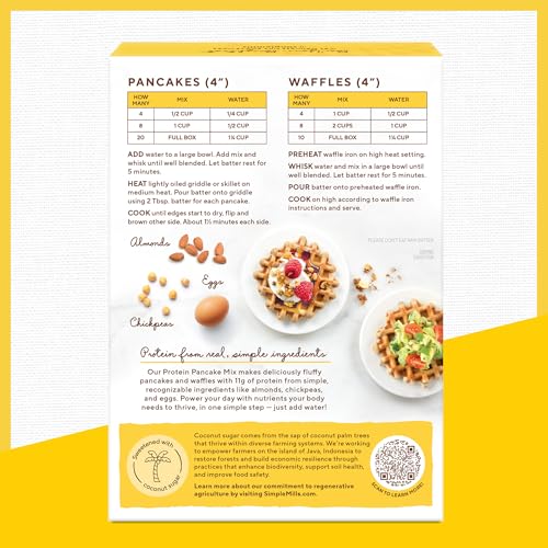 Almond Flour Protein Pancake Mix (10.4 Ounce)