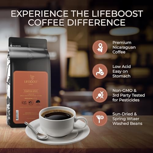 Pumpkin Spice Coffee Whole Bean (12 Ounce)