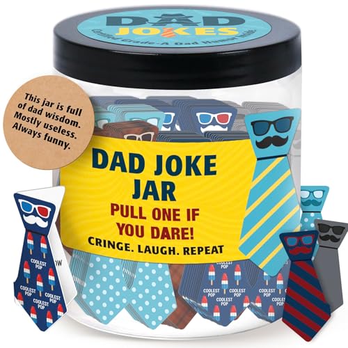 60 Dad Jokes Jar
