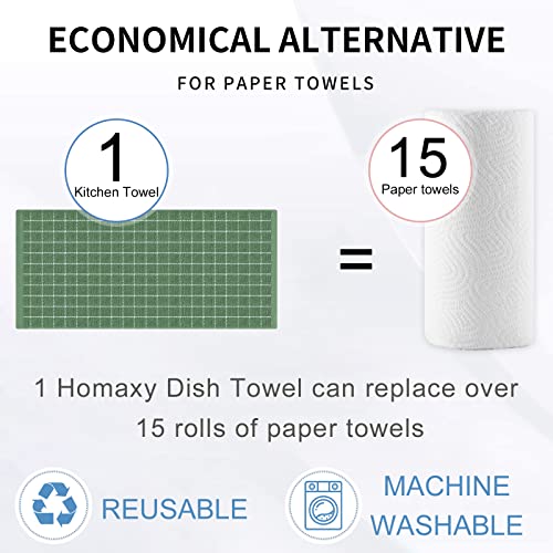 100% Cotton Terry Kitchen Towels (4 Count)