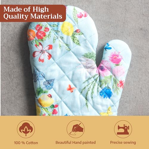 Maison d'Hermine Oven Gloves 100% Cotton Oven Mitt