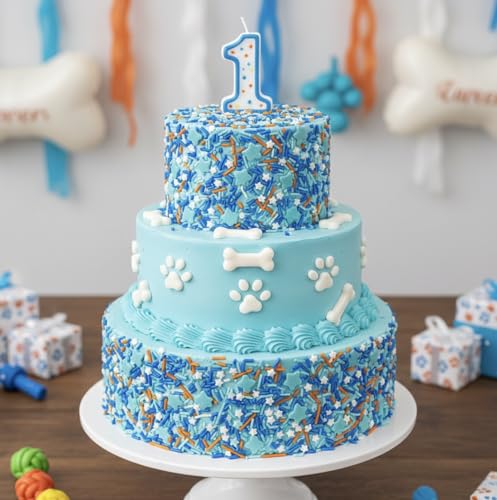 Blue and Orange dessert Sprinkles