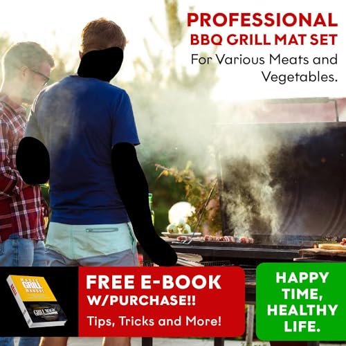 BBQ Grill Mat Set of 3 (3 Count)