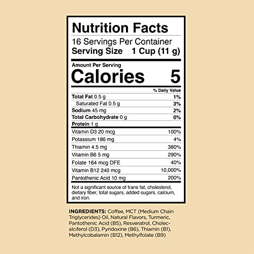 Genius Vanilla Keto Medium Roast Coffee Pods (64 Count)