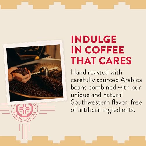 New Mexico Piñon Piñon Fudge Ground Coffee Medium Roast 100% Brazilian Arabica (32 Ounce)