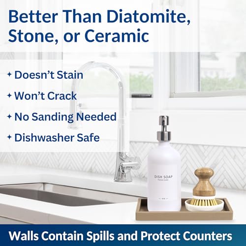 Countertop & Vanity Silicone Tray