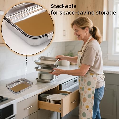 3 Piece Stainless Steel Breading Set (3 Count)