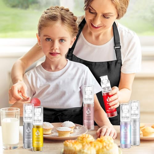 White Edible Glitter Spray