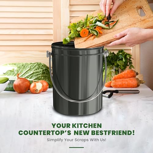 Countertop Compost Bin 1.3 Gallon