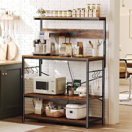Bakers Rack with Power Outlets