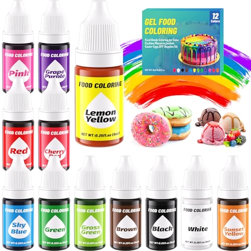 Gel Food Coloring