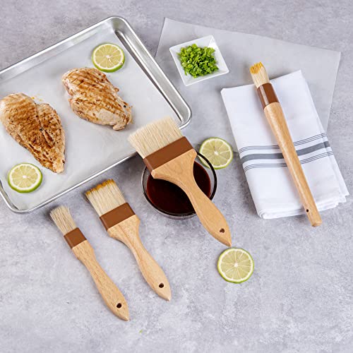 Pastry Tek 1 Boar Bristles Pastry Brush