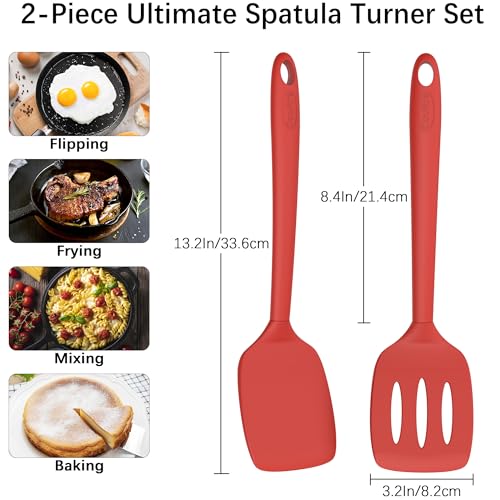 2 Pack Silicone Spatula Set (2 Count)