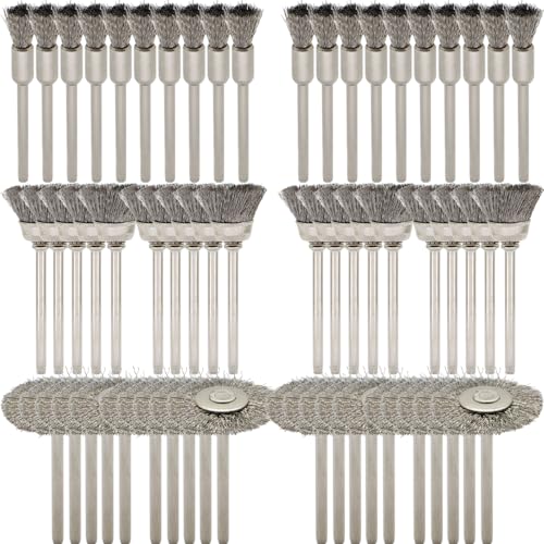 60 Piece Wire Brush Set