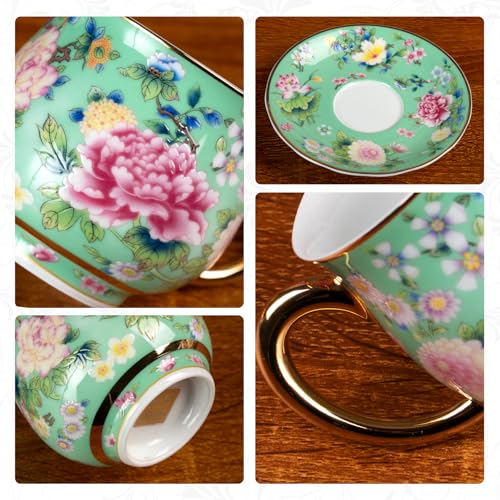 Tea Cup and Saucer (2 Count)