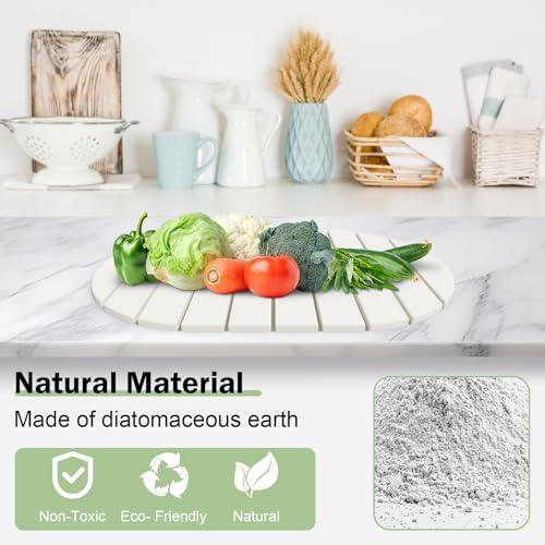 Stone Dish Drying Mat for Kitchen Counter
