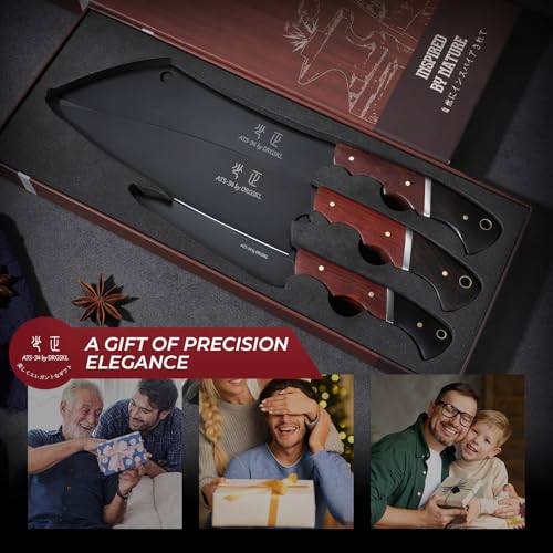 Japanese Chef Knife Set (3 Count)