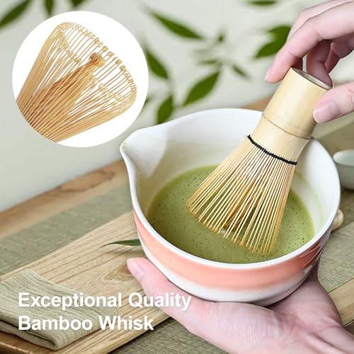 Pink Matcha Whisk Making Set (7 Count)