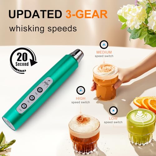 Handheld Milk Frother Wand for Coffee